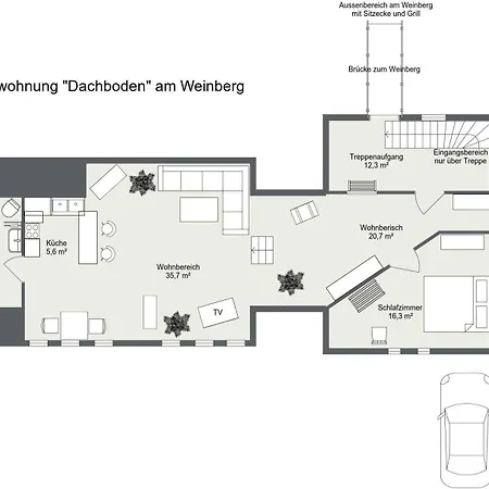 Porschdorfer Einkehr Apartment